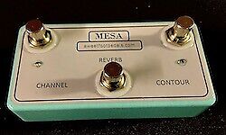 3 Button Footswitch Fo Mesa Boogie F-30 F-50 F-100 - Handmade Usa
