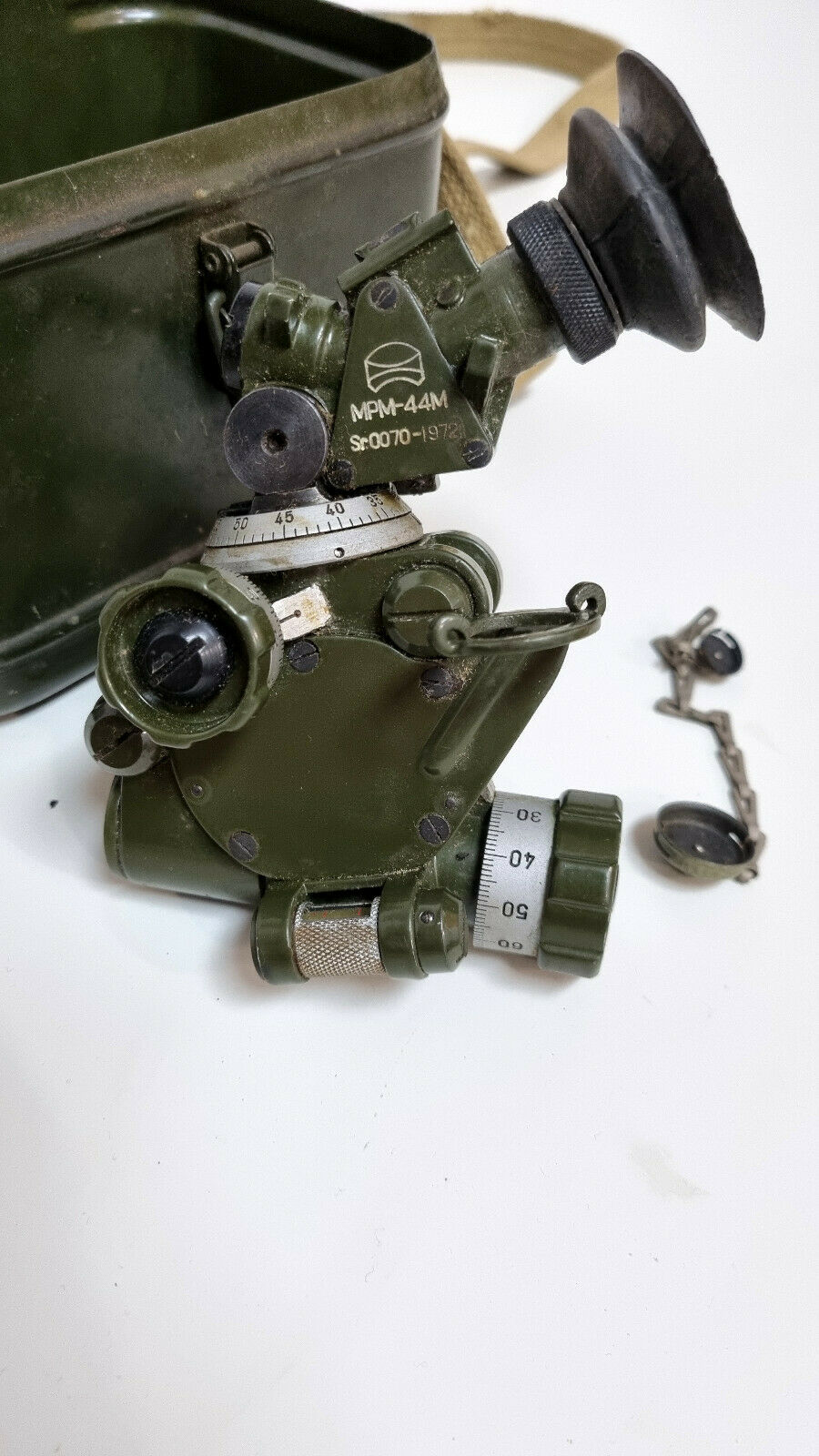 Romania Monocular Ior 44m 1972 Romanian Army Mortar Sight Scope Ior