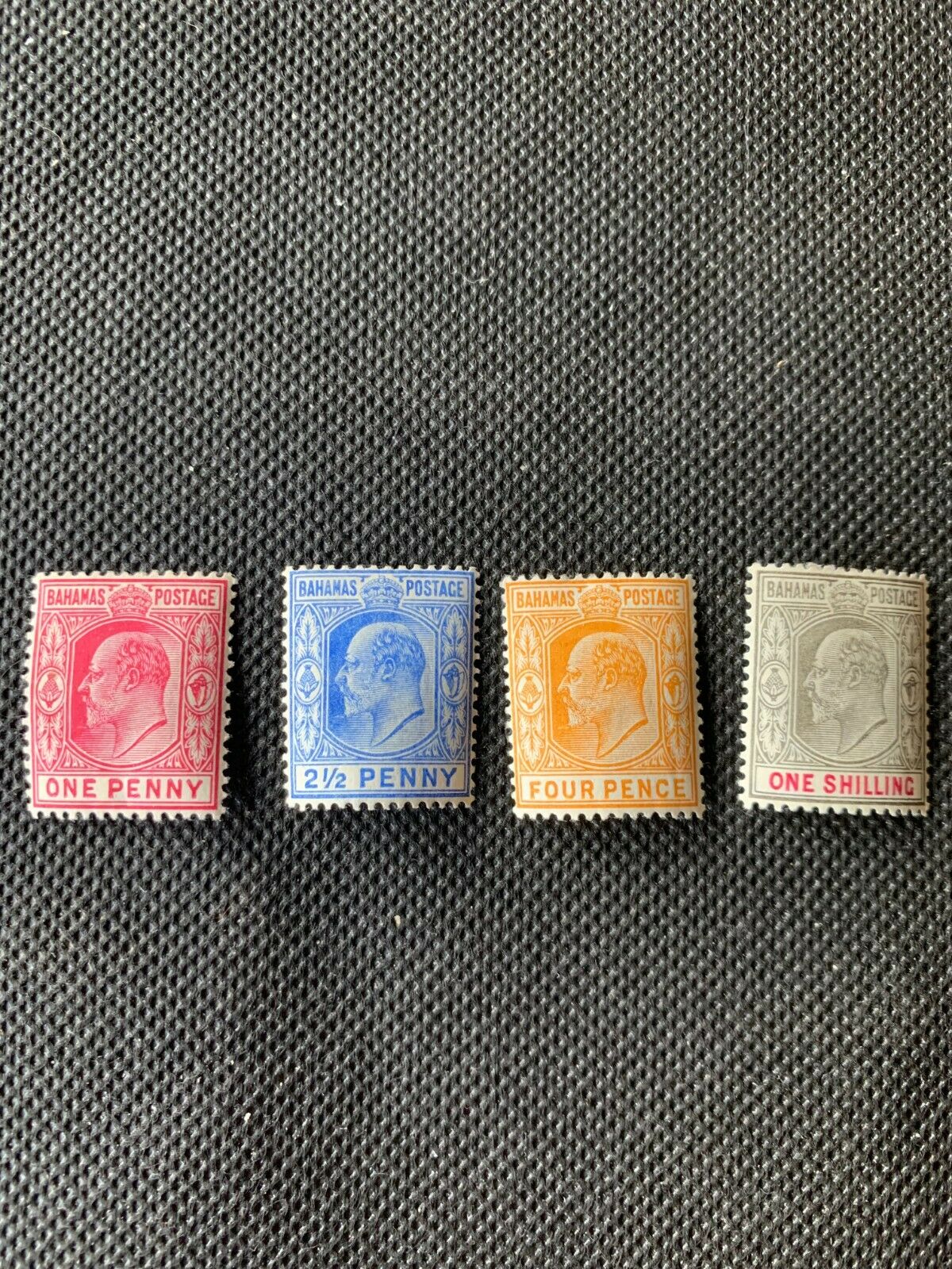 Bahamas 1902 Various Stamps