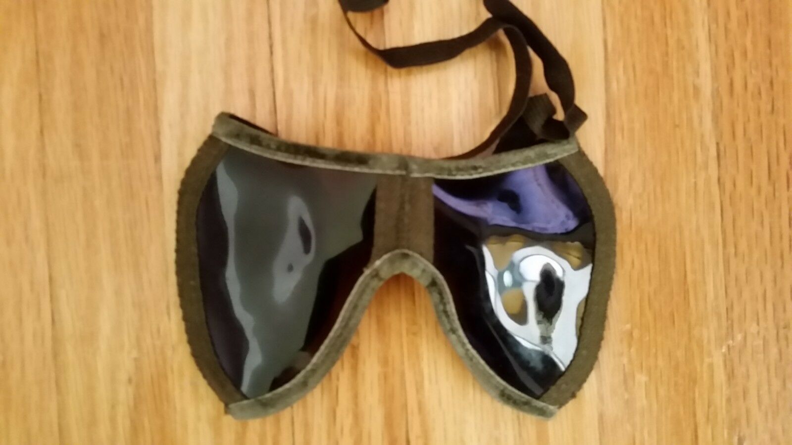 Vintage German Folding Sun & Dust Goggles Sunglasses And Case - S+g 1961