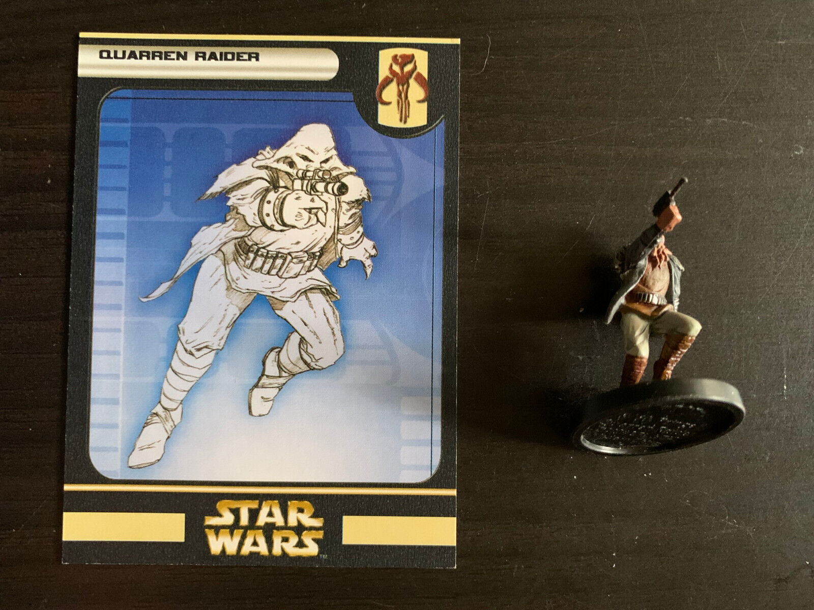 Star Wars Miniatures - Quarren Raider W/card - Clone Strike 56/60 - U