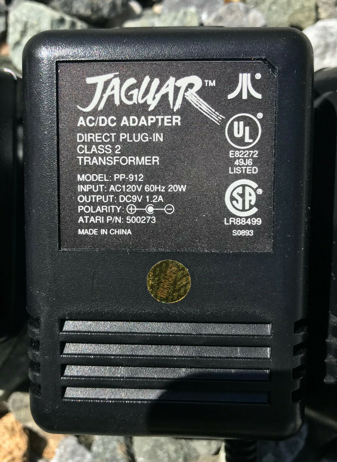 Atari Jaguar Power Pack Original 120/110vac Us Tested White Label