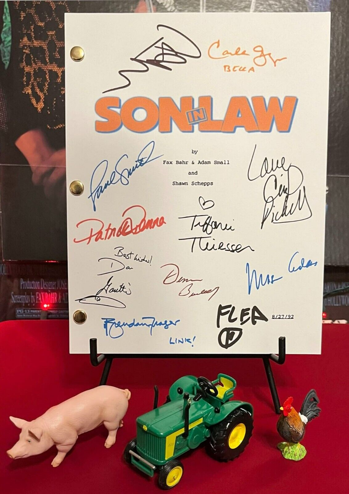 Son-in-law Script Cast-signed- Autograph Reprints- 117 Pages Long- Pauly Shore