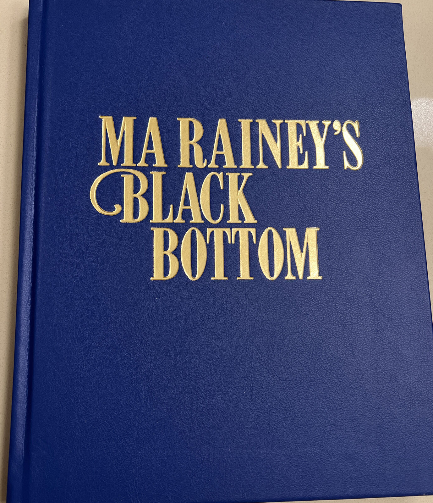 Ma Rainey's Black Bottom, Script, Excellent Condition