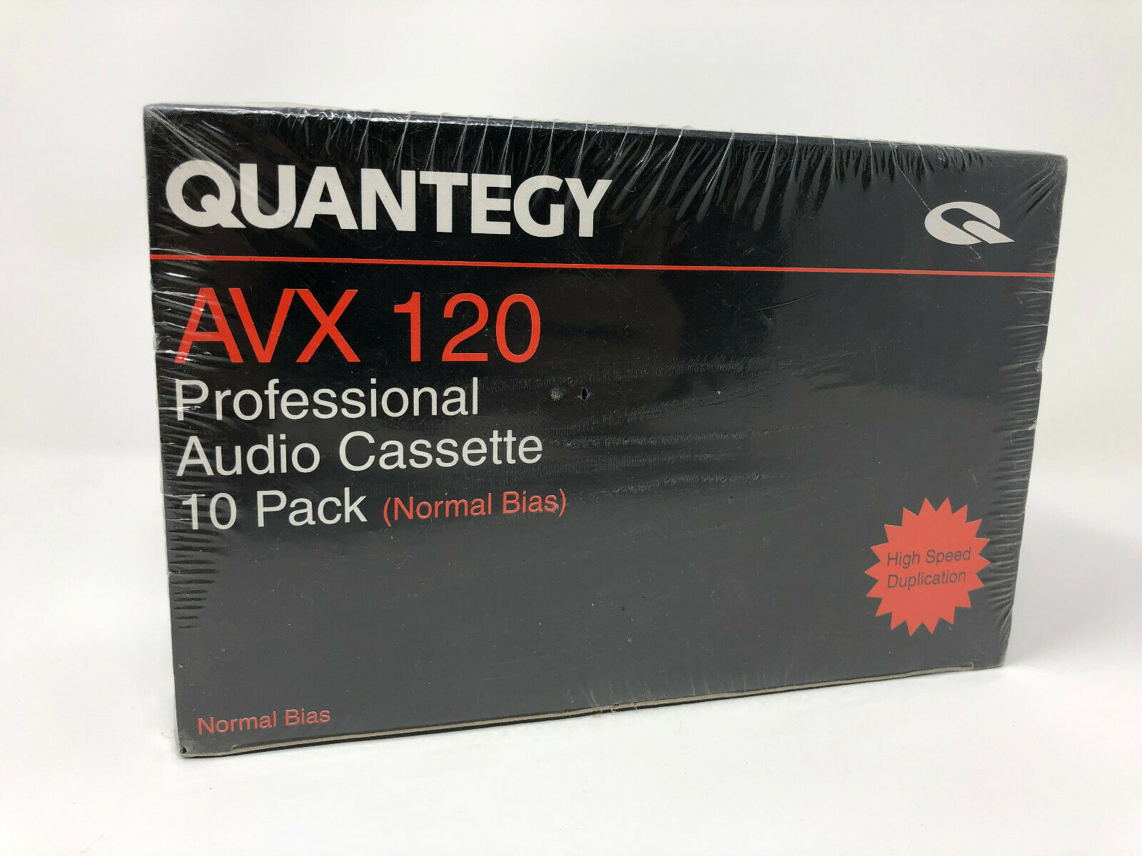 Quantegy Avx 120 Professional Audio Cassette Tape Tapes 10 Pack Brand New Sealed