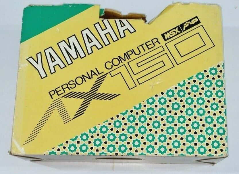 Vintage Yamaha Msx Personal Computer Ax150 Sakhr English - Arabic Version صخر